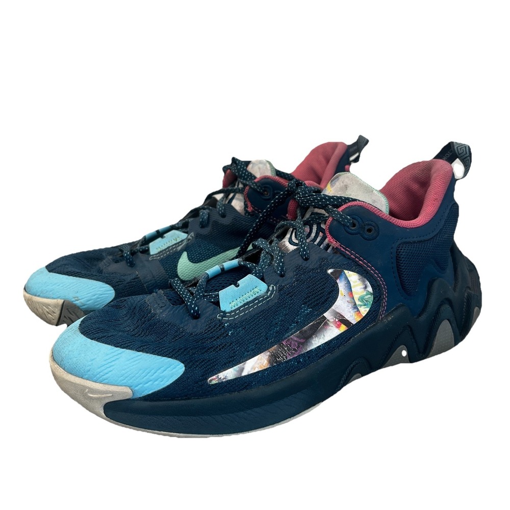 Nike Giannis Immortality 2‎ SE GS Floral Basketball Shoes 5Y FD0213-400 Youth